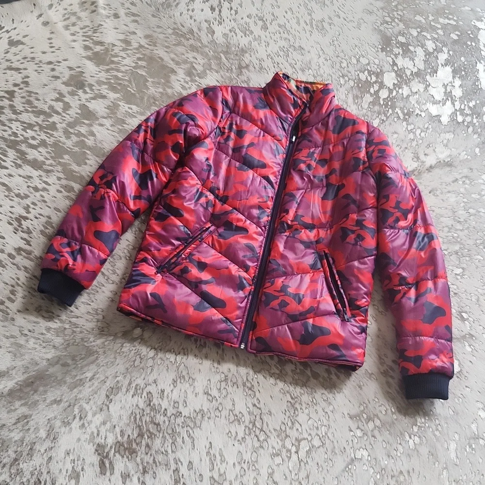 Mother The Two Faced Puffer Reversible Camo Jacket SzXS - Picture 8 of 9